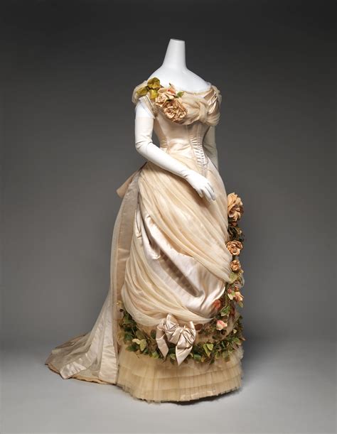 Worth Evening Dress Ca From The Metropolitan Museum Of Art