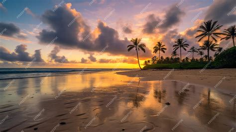 Premium Photo Happy Birthday Written In The Sand On Sunset Beach