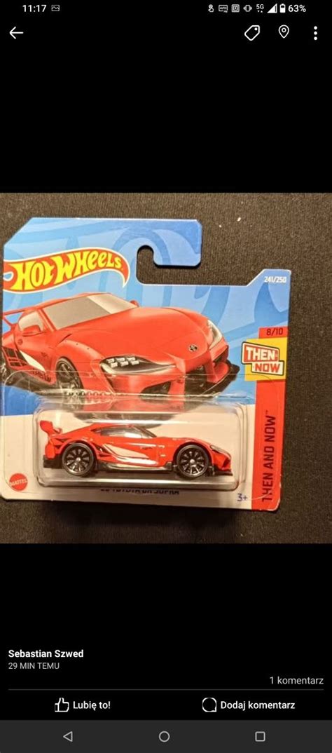 Hot Wheels Supra Sandomierz OLX Pl