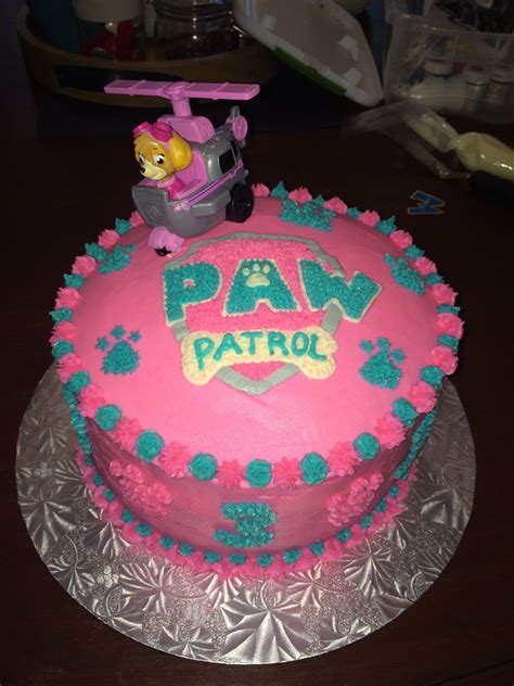 Paw Patrol Girls Cake Paw Patrol Birthday Cake Skye Paw Patrol Cake
