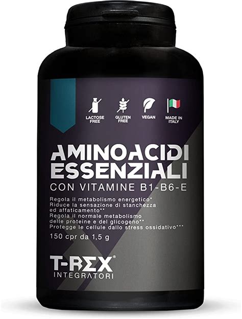 Eaa Aminoacidi Essenziali Con Mix Di Vitamine B B Ed E Integratore