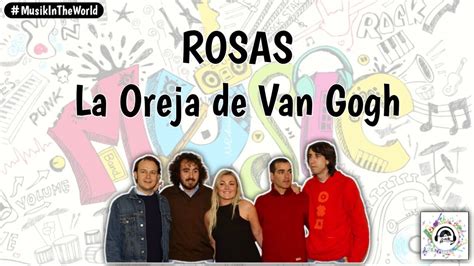 La Oreja De Van Gogh Rosas Letra Lyrics YouTube