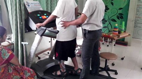 Treadmill Training For Hemiplegic Patient Youtube