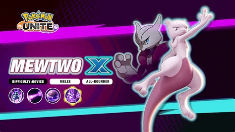 Mewtwo X Moves Overview Pok Mon Unite Youtube