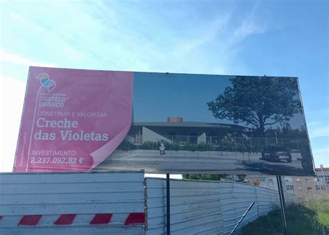Creches Em Castelo Branco - Obras de nova creche na Quinta das Violetas avançam em Castelo Branco