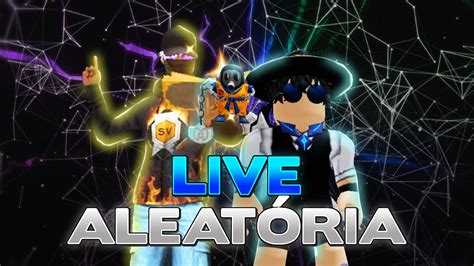 Live Aleat Ria Vai Ter Roblox E Free Fire Eu Acho Youtube