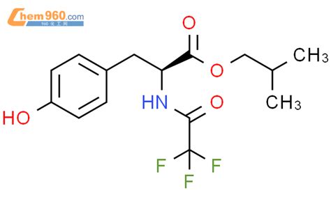 117330 35 5 L Tyrosine N trifluoroacetyl 2 methylpropyl ester化学式