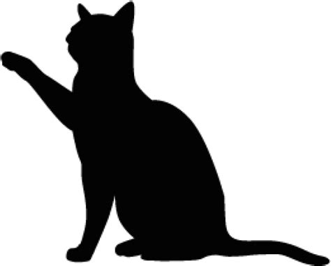 Download Cat Silhouette Outline Cat Silhouette Vector Png Png Image With No Background