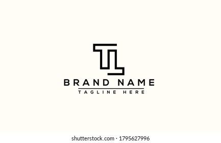 Tl Logo Design Template Vector Graphic Stock Vector (Royalty Free ...