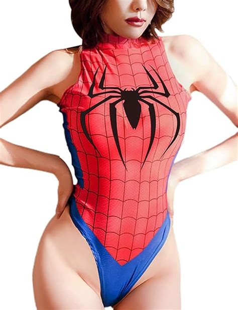 Women S Sexy Lingerie Superhero Anime Cosplay One Piece Swimsuit High