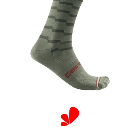 Castelli Calcetines Unlimited Verde Defender