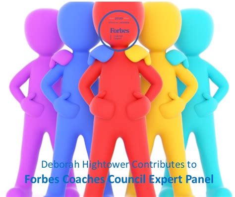 Deborah Contributes To Forbes Coaches Council Expert Panel Running A