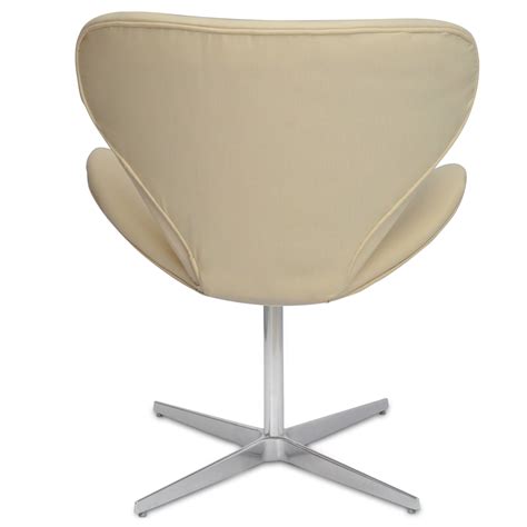 Poltrona Swan Nude Base Girat Ria Alum Nio Zarco Interiores