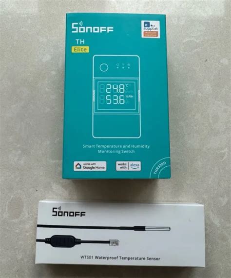 SONOFF TH TH THR320D Elite SONOFF Smart switch monitor schermo LCD ...