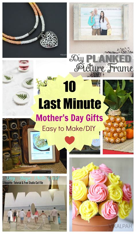 Vikalpah 10 Last Minute Mothers Day Ts That Are Easy To Make