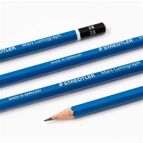 Bút Chì Gỗ Staedtler Mars Lumograph 100 2b Nhà Sách Tiến Thọ