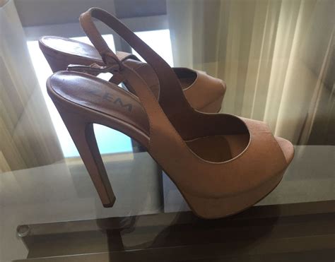 Sandália Nude Sandália Feminina Zem Usado 22833947 enjoei