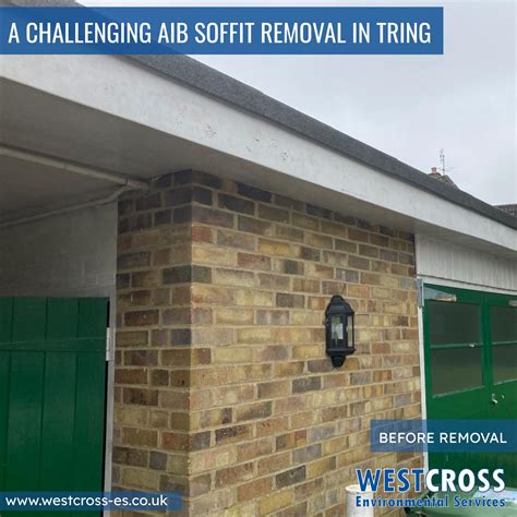 aib soffit removal project   residential property  tring