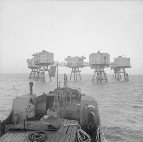 The Strange Looking Maunsell Sea Forts of WW2 | War History Online