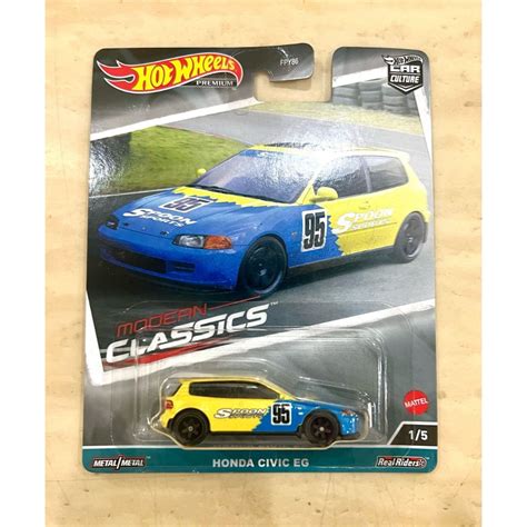 Hot Wheels Premium Modern Classics Honda Civic EG Spoon Shopee Malaysia