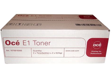 OCE E-1 Black Toner - Steven Enterprises