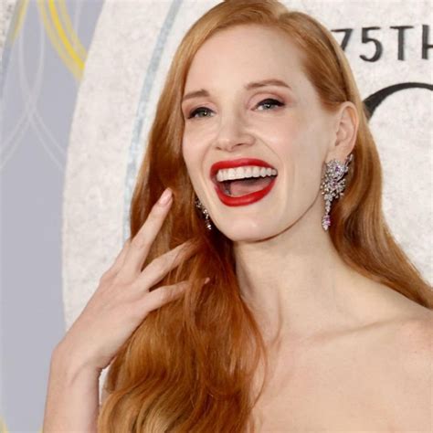 Jessica Chastain Flaunts Her Big Tits In Deep Cleavage Photos The Fappening