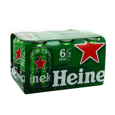 Livraison à domicile Heineken Bière blonde 5 6x33cl