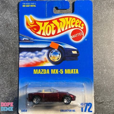 Jual Hot Wheels Mazda MX 5 Miata Blue Card Shopee Indonesia