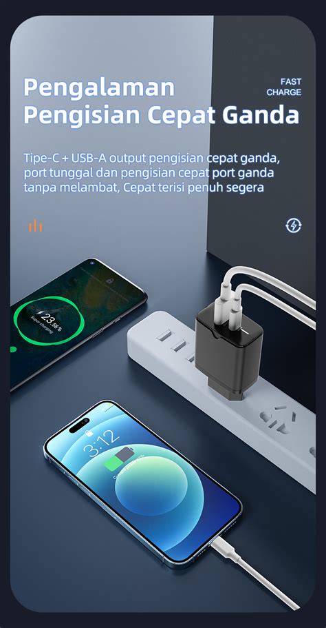 Jual Hot Basike Kepala Charger Iphone Fast Charging Pd W Type C Usb For Mfi Samsung Xiaomi