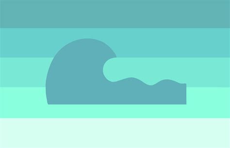 Tealgender! a color xenogender flag made by me ^^ : r/XenogendersAndMore