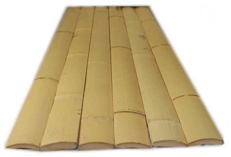 Natural Bamboo Slats X X Pack Moso Bamboo Bamboo