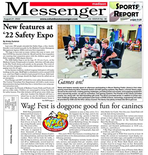 Madison Messenger - August 21, 2022 - Columbus Messenger