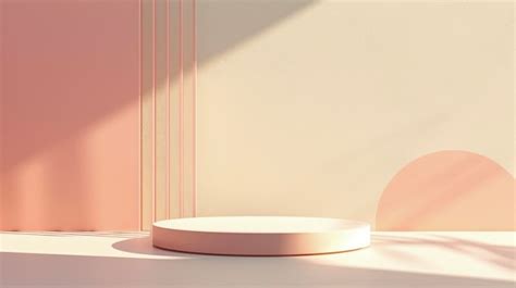 Premium Photo Beige Background In A Minimalistic Style For Product