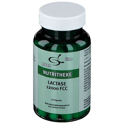 green line NUTRITHEKE Lactase 12000 FCC 60 St - Shop Apotheke