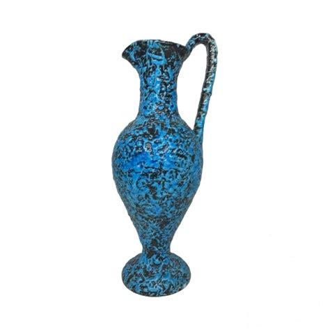 Grand Vase Aigui Re Maux Fat Lava Cume De Mer Vintage Vallauris