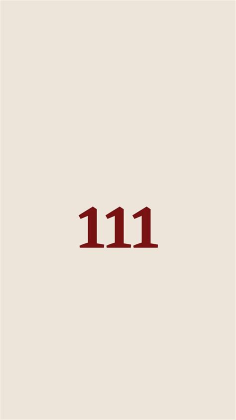 111 Angel Number Wallpaper