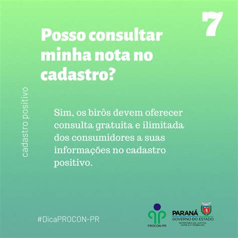 Cadastro Positivo entenda como funciona COORDENAÇÃO ESTADUAL DE