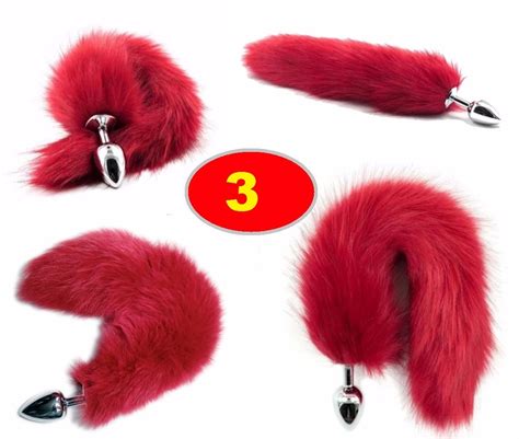 Plug Anal Metalico Con Cola De Zorra Larga En Mercado Libre