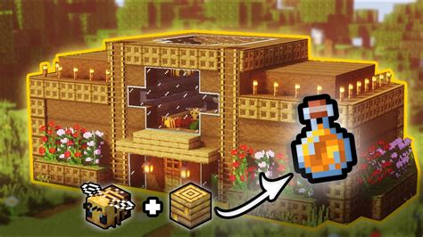 Minecraft Honey Farm Schematic Fully Automatic Honey Farm S