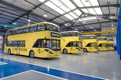 Alexander Dennis Hands Over First 5 Electric Bee Network Buses In