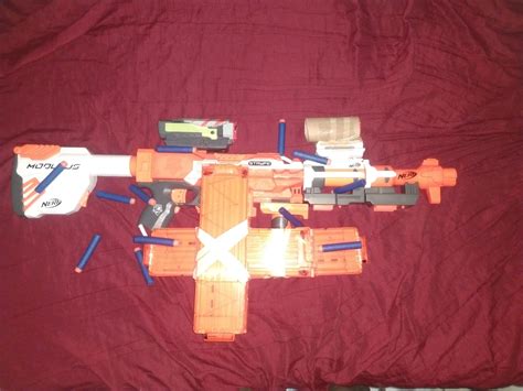 This is what ultimate efficiency looks like : r/CursedNerfMods