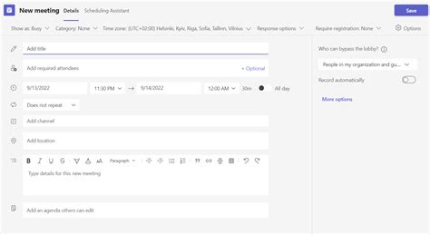 How To Schedule A Meeting In Microsoft Teams