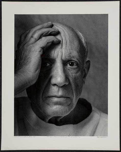 Arnold Newman Pablo Picasso Vallauris France 1954 Artsy