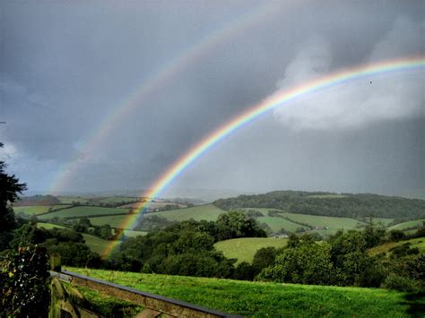 rain, Rainbow, Sky, Nature, Colors, Landscapes Wallpapers HD / Desktop ...