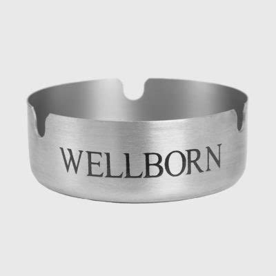 Locus Ashtray Stainless Wellborn