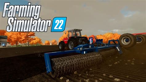 Primeiro Vez Passando Rolo Na Lavoura Farming Simulator Youtube