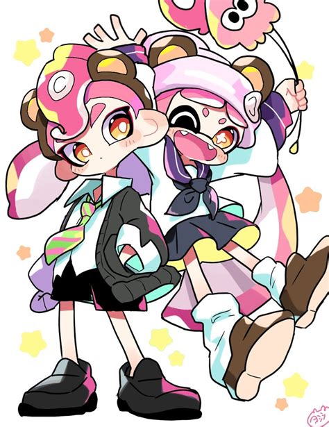 ヨシシ On Twitter スプラトゥーン かわいい イラスト かわいいイラスト