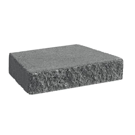 Basic Charcoal Retaining Wall Cap (Common: 2-in x 12-in; Actual: 2-in x ...