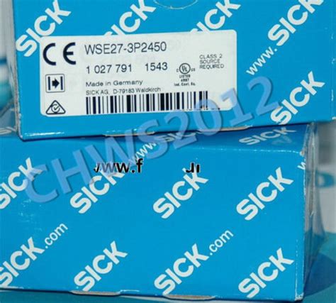 1 PCS NEW IN BOX SICK sensor WSE27-3P2450 | eBay