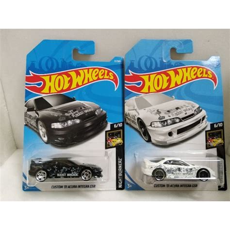 Hot Wheels Custom Acura Integra GSR Boost Brigade SET Shopee